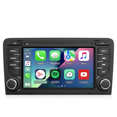 Produktbild von 64GB Carplay Android rádio pre Audi A3 8P 2003-13 Navi Bose DAB+ Bluetooth navigačný systém