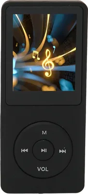 Zdjęcie produktu dla Odtwarzacz MP3 MP4 1,8-calowy ekran 8 GB pamięci 64 GB z możliwością rozszerzenia 30 godzin odtwarzania Wielofunkcyjny sportowy odtwarzacz muzyczny Czarny