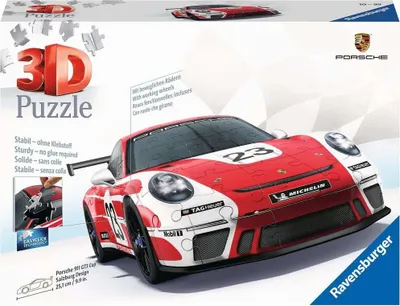 Produktbild von Ravensburger 11287 Porsche 911 GT3 Cup Salzburg Design 136 Teile 3D-Puzzle