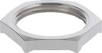 Produktbild von WISKA EMV-Gegenmutter EMMU-EMV25 ** M25 Messing vernickelt 10063213