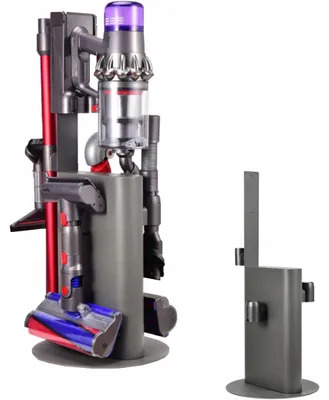 Immagine prodotto di Supporto in acciaio per aspirapolvere 74cm per Dyson V6 V7 V8 V10 V11 V12 V15 | Compatibile con gli accessori | Supporto indipendente Acciaio al carbonio