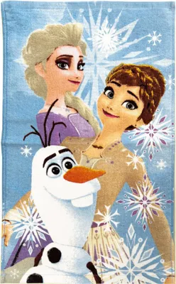 Produktbild von Disney Eiskönigin Olaf and the Sisters Handtuch, Gesichtstuch, Tuch 30x50cm