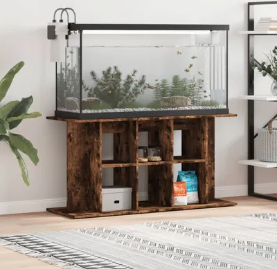 Produktbild von Cloris Designermöbel Aquariumständer Räuchereiche 120x40x60 cm Holzwerkstoff 2024 Neu