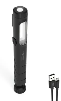 Produktbild von ANSMANN LED Inspektionsleuchte 210 Lumen Arbeitsleuchte kabellos magnetisch