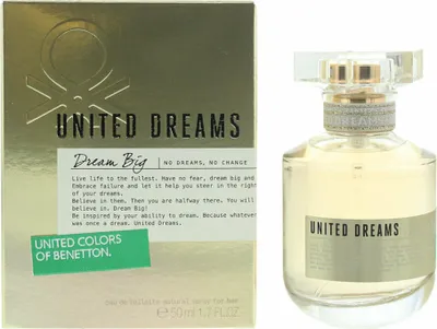 Produktbild von Benetton Dream Big Eau De Toilette 50ml Spray