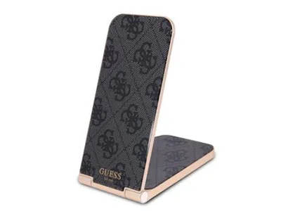 Obrázok produktu pre Guess 4G Pattern Magsafe Skladacia 2V1 15W Indukn Nabjaka - ierna