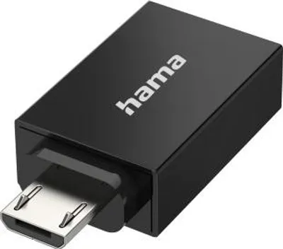 Immagine prodotto di Hama 00300084, Micro-USB, USB 2.0, maschio, nero
