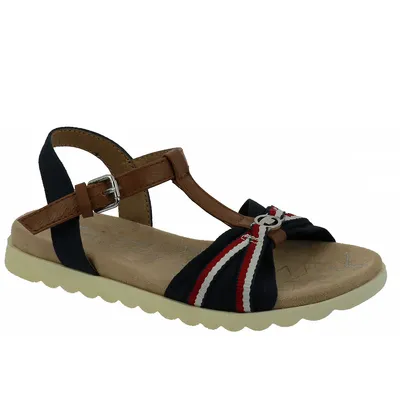 Produktbild von Tom Tailor Mädchen Sandalette in Blau, Größe 40