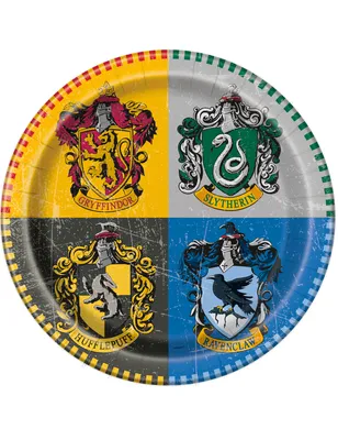Produktbild von Harry Potter Partyteller Lizenzware 8 Stück bunt 23cm