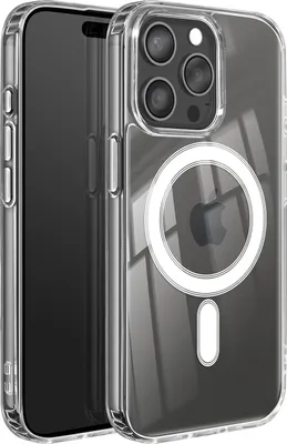 Produktbild von Swissten, MagSafe-Hülle iPhone15 Pro transparent Swissten MagStick Clear Jelly, Transparent