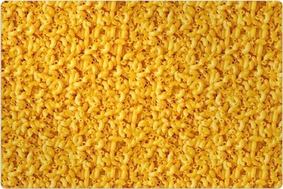 Produktbild von Küchenmatte 150x225 cm Vinylmatte Bodenmatte Dekoration - Makkaroni und Käse
