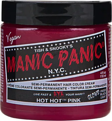 Produktbild von Manic Panic Classic High Voltage, Pink, Hot Hot Pink, Unisex, 118 ml, Alle Haare, Farbspeichernd, Glanz