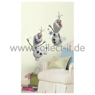 Zdjęcie produktu dla Disney - Tatuaż ścienny Frozen / Królowa Lodu - 25 elementów "Olaf