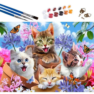 Produktbild von Malen Nach Zahlen Malset Für Kinder 47X58