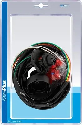 Produktbild von Vorverdrahtete 13-polige PVC-Buchse vom Typ Jaeger + 1,50 m langes Kabel im Blister