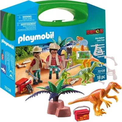 Zdjęcie produktu dla PLAYMOBIL Dinos 70108, 4 lat(a), Wielobarwny, Plastik