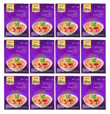 Produktbild von AHG MADRAS Currypaste 12x50g