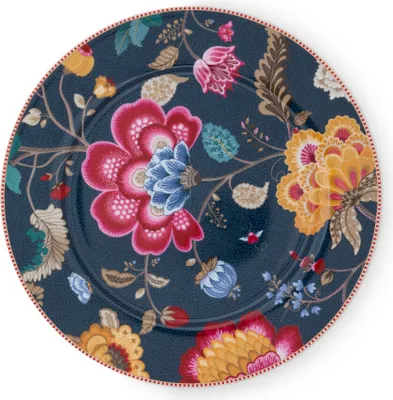 Produktbild von PIP STUDIO Fantasy Denim Blue Gourmet-/Platzteller  32cm
