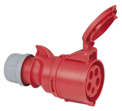 Obrázok produktu pre Zástrčka CEE 32 A/400 V, 5-pinová, samica