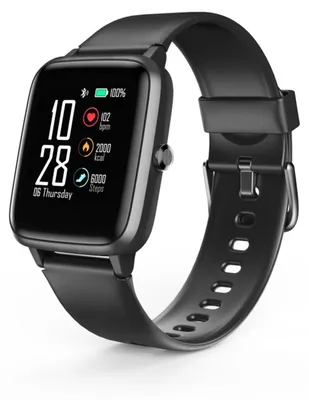 Produktbild von Hama Smartwatch Fit Watch 5910, Schwarz/Grau