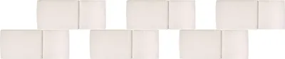 Obrázek produktu pro BELIANI Sada 6 polštářů pro zahradní židle světle béžová polyester venkovní podsedáky moderní design