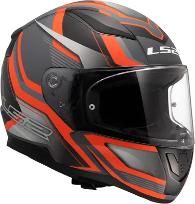 Zdjęcie produktu dla Kask LS2 FF353 RAPID II Flitz pomarańczowy matowy szary rozmiar M