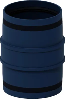 Immagine prodotto di Poloplast POLO-KAL XS, doppio manicotto, DN 75, 1 pz.