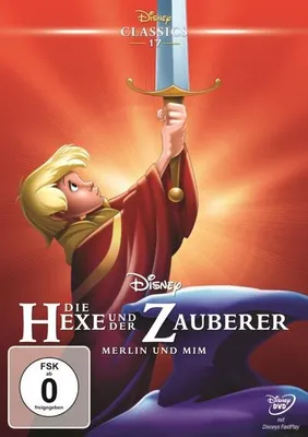 Obrázok produktu pre Die Hexe und der Zauberer - Merlin und Mim [DVD]