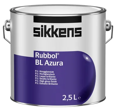 Produktbild von Sikkens Rubbol BL Azura weiss 2,5 Liter Weißlack PolyurethanAcryllack Lack