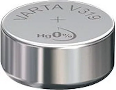 Produktbild von Silberoxid-Knopfzelle 319 (silber, 10 Stück)