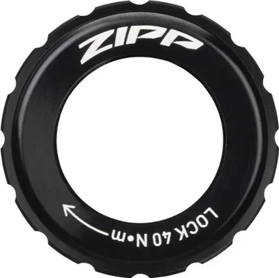Zdjęcie produktu dla Pierścień mocujący tarczę hamulcową Zipp Cl Czarny Czarny Jeden rozmiar