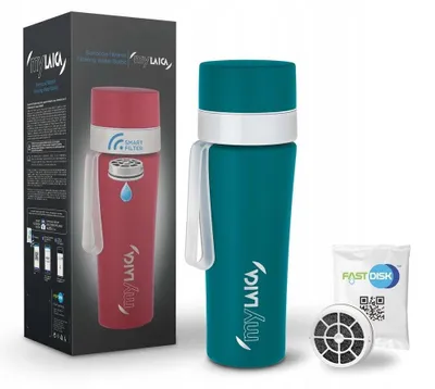 Obrázok produktu pre Laica BR70A01 Vodný filter Filtračná fľaša na vodu 0,55 l Tyrkysová