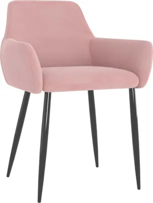 Produktbild von vidaXL Esszimmerstühle 2 Stk. Rosa Samt
