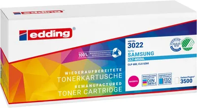 Produktbild von Edding EDD-3022, 3500 Seiten, Magenta, 1 Stück(e)