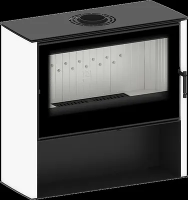 Produktbild von HITZE LUPO L  weiss Freistehender Kaminofen BlmSchV II BAUART1