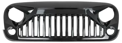 Imagen del producto de Paragolpes delantero para JEEP Wrangler Rubicon JK, modelos 2007-2017, diseño "Angry Vader", color .