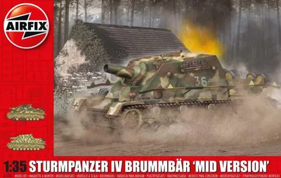 Obrázek produktu pro Airfix A1376 Sturmpanzer IV Brummbär - model tanku 1:35 v