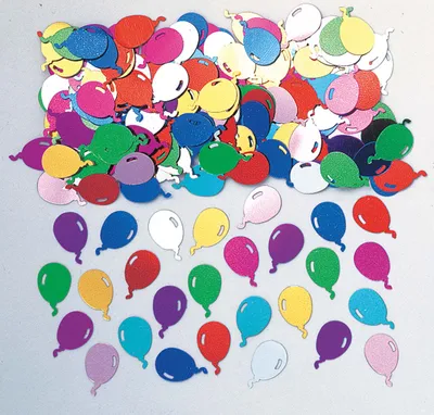 Produktbild von Kunterbunten Luftballon Party Streudeko Fiesta Metallic 14g