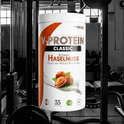 Produktbild von V-Protein Classic (1000g) Hazelnut
