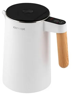 Obrázek produktu pro CONCEPT RK3300 - 1,5 l - 2200 W - Bílý - Plast - Nerezová ocel - Nastavitelná teplota - Bezdrátové připojení