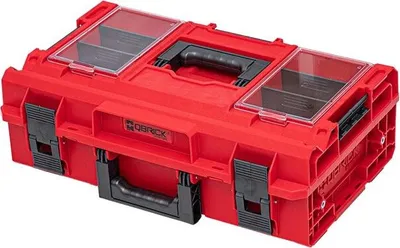 Image de Qbrick System ONE 200 2.0 Profi RED ULTRA HD Custom Mallette à outils modulaire Organiseur 585 x 385 x 190 mm 15,4 l empilable IP66