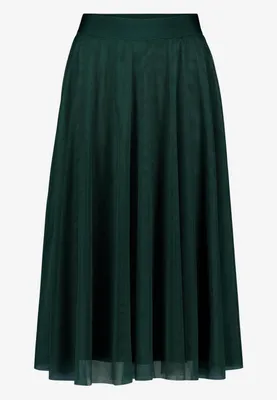 Produktbild von Damen Midi-Rock aus Tüll mit elastischem Gummibund als Statement-Piece