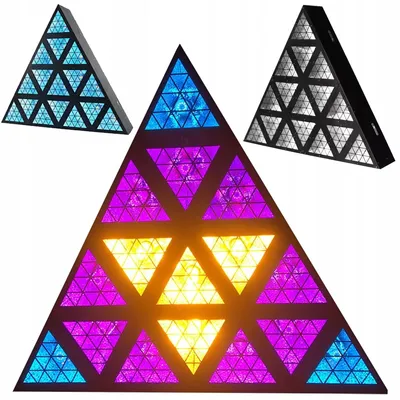 Zdjęcie produktu dla Efekt świetlny LED LIGHT4ME TRIANGIS 64x2W RGBA