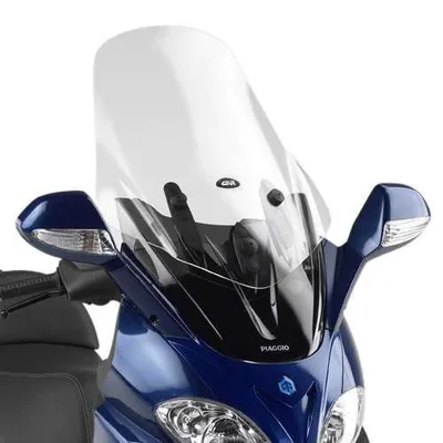 Produktbild von Givi Windschild D229STG transparent, 640 mm hoch, 500 mm breit für Piaggio X9 200-250-500 Evolution (03-08)