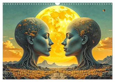 Produktbild von Bewusstseinsdialoge (Wandkalender 2027 DIN A3 quer), CALVENDO Monatskalender