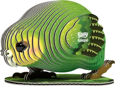 Immagine prodotto di Eugy il pappagallo kakapo. Eco puzzle 3D