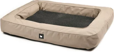 Produktbild von Extreme Lounging - b-dog luxury monster - orthopädisches Hundekissen - waschbar mit Reißverschluss - abnehmbares Kissen - 100x80x15cm - sand