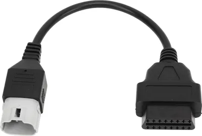 Zdjęcie produktu dla Kabel OBD2 6-pinowy adapter złącza diagnostycznego OBDII do motocykli Suzuki