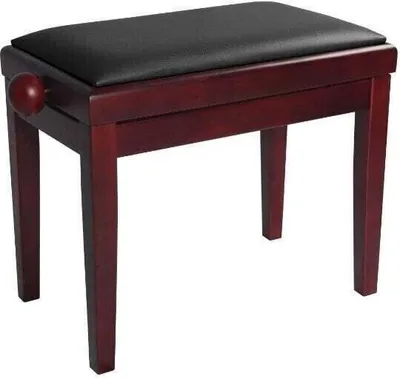 Image de WTF TBS 020 Tabouret de piano en bois Acajou
