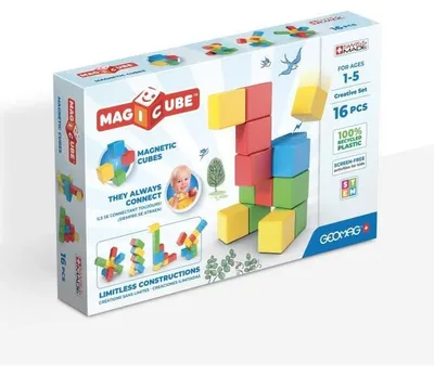 Produktbild von Geomag MagiCube GM247, 1 Jahr(e), 16 Stück(e), Kunststoff